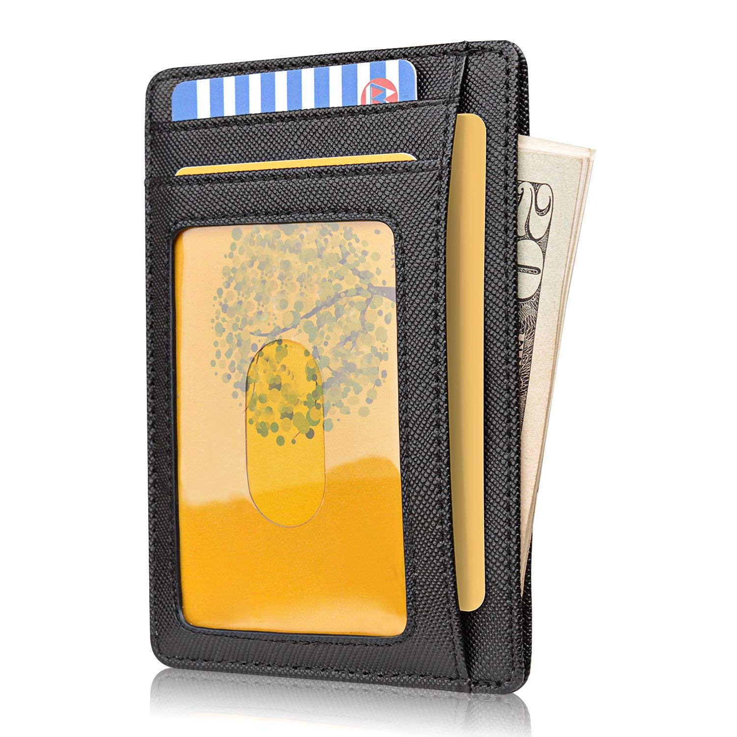 Slim Minimalist Leather Wallets for Men & Women