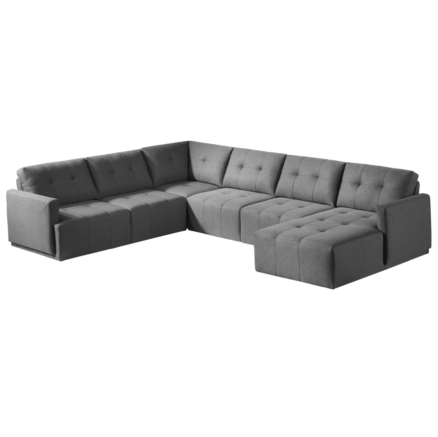 Husky® Leggo Sectional Sofa - RHS Chaise – Grey