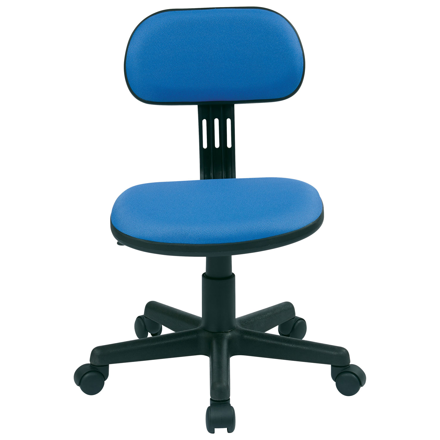 OSP Designs 499 Low-Back Polyester Student Task Chair - Blue