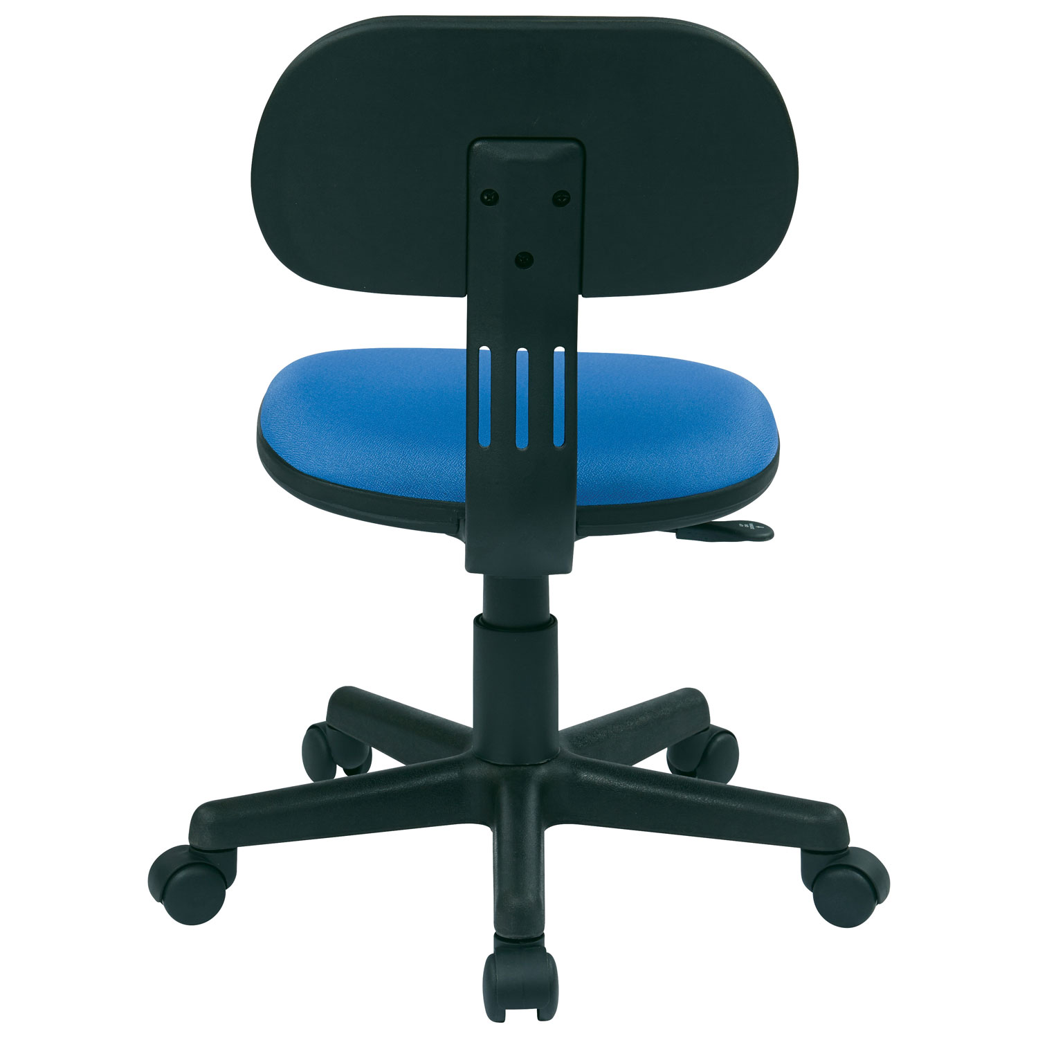 OSP Designs 499 Low-Back Polyester Student Task Chair - Blue