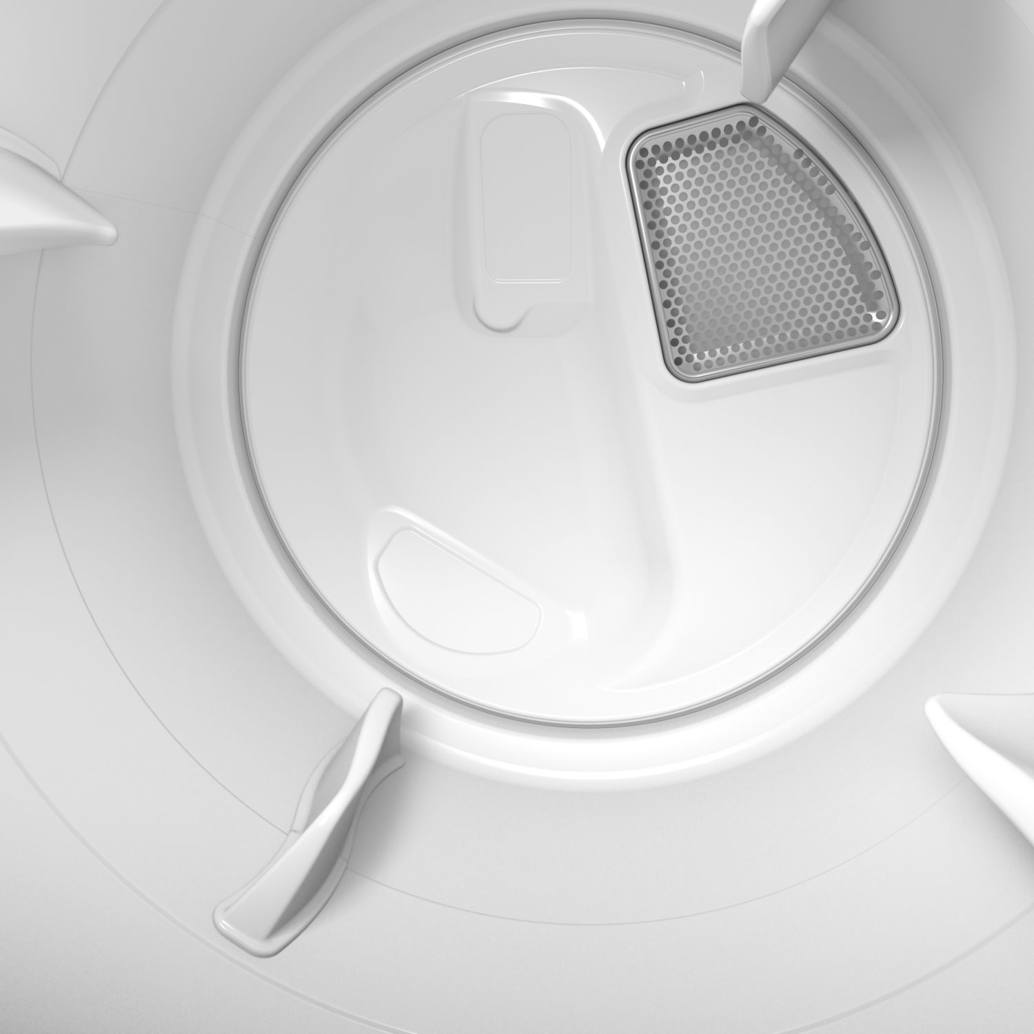 Sécheuse électrique de 7,4 pi³ de Whirlpool - Blanc