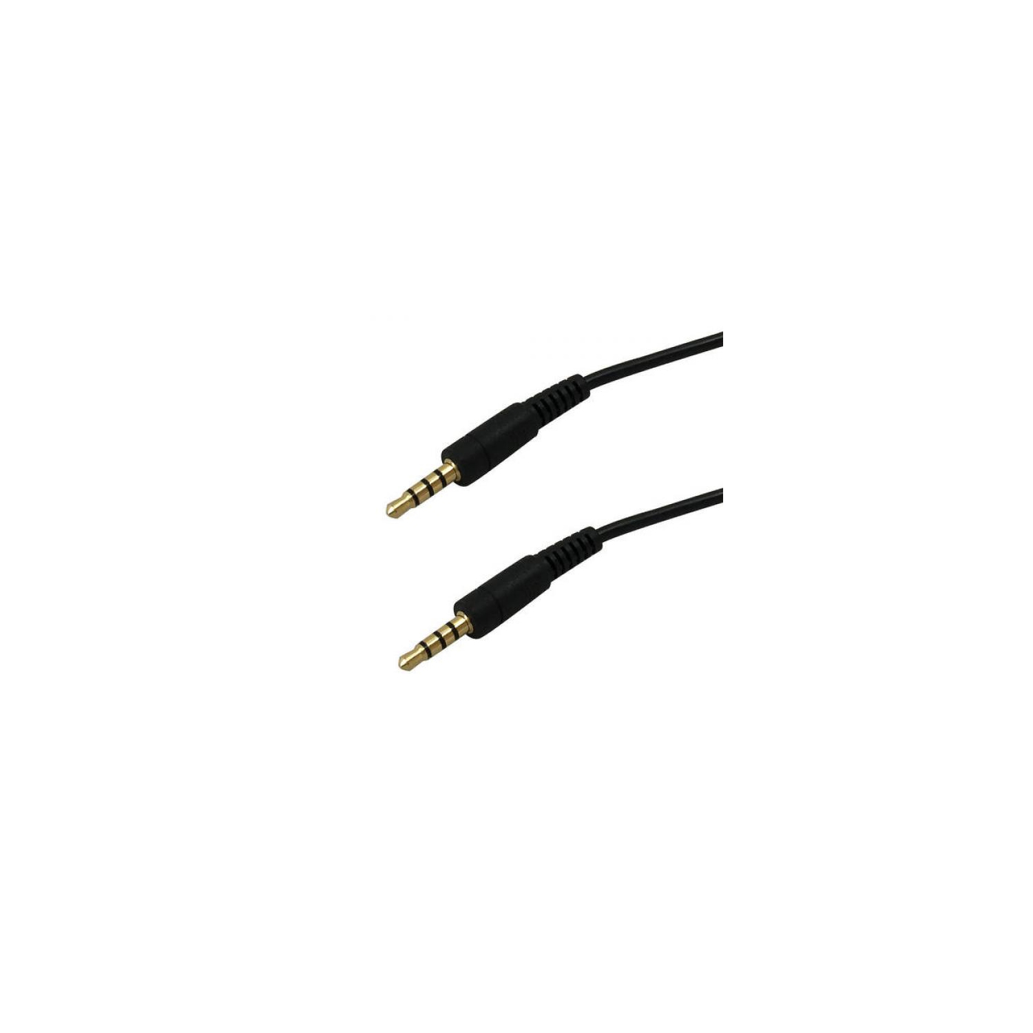3' 3.5mm TRRS Stereo Cable - TechCraft
