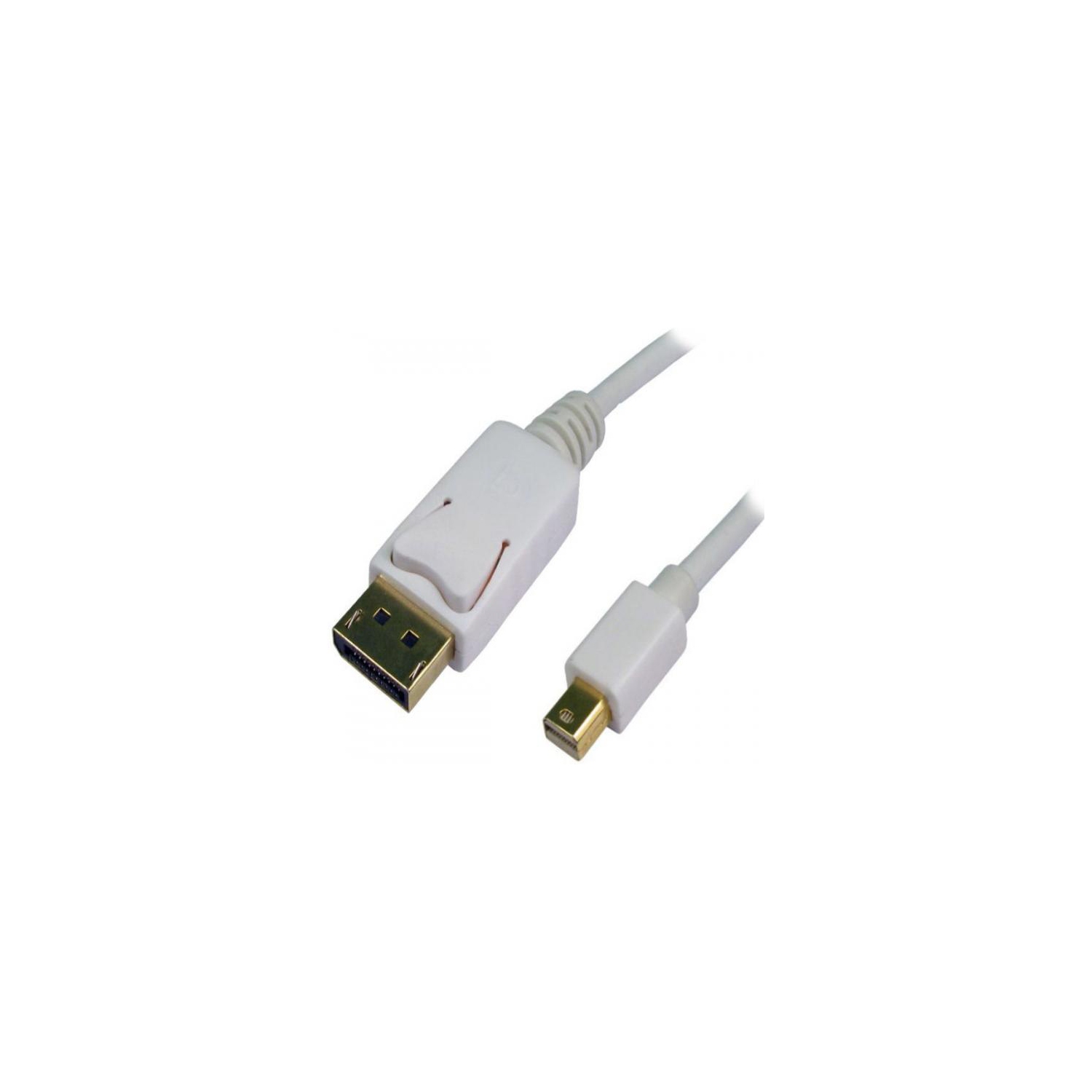 10 ft. Mini DisplayPort to DisplayPort v1.1 Cable (Male/Male) - TechCraft