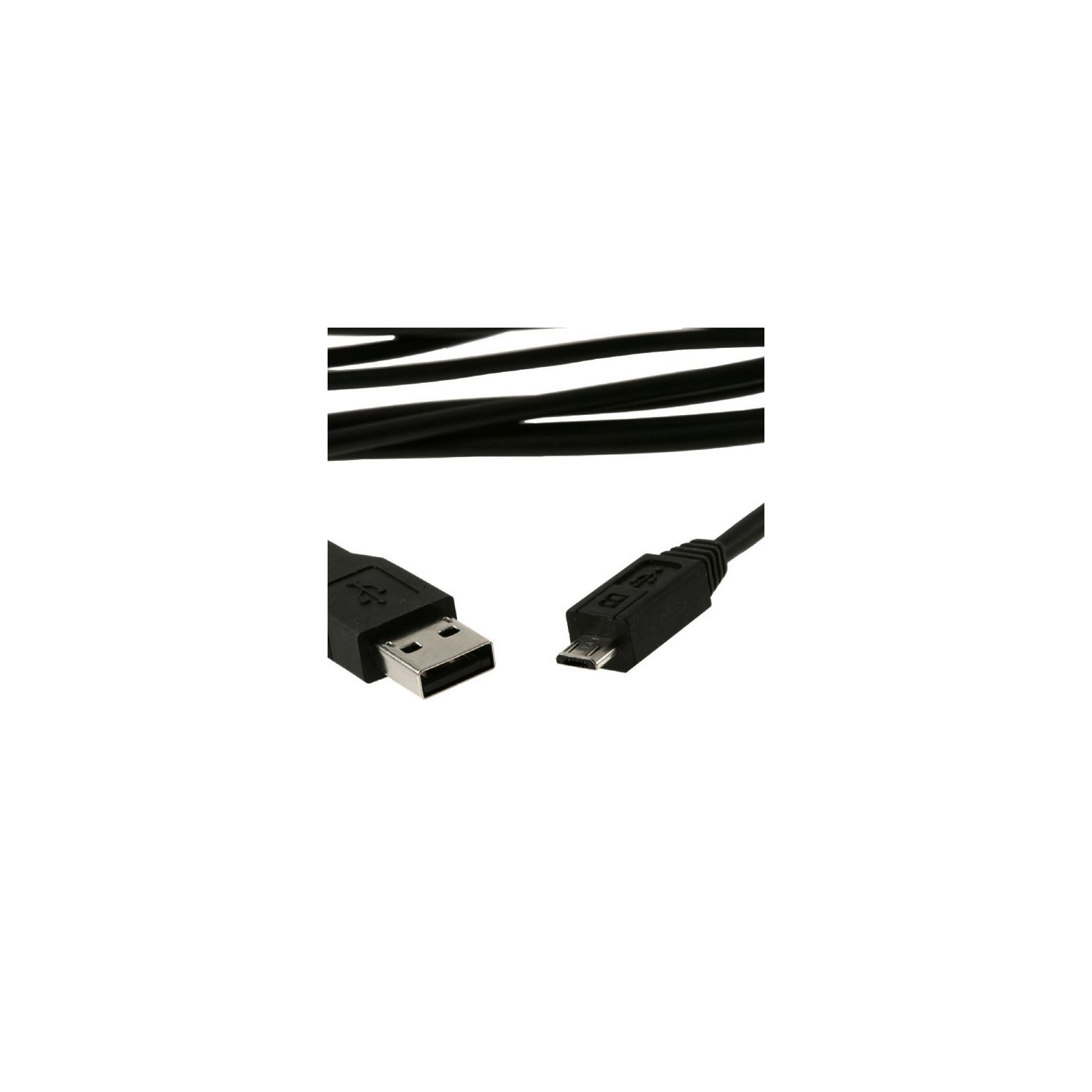 1' USB A to Micro USB Cable - TechCraft