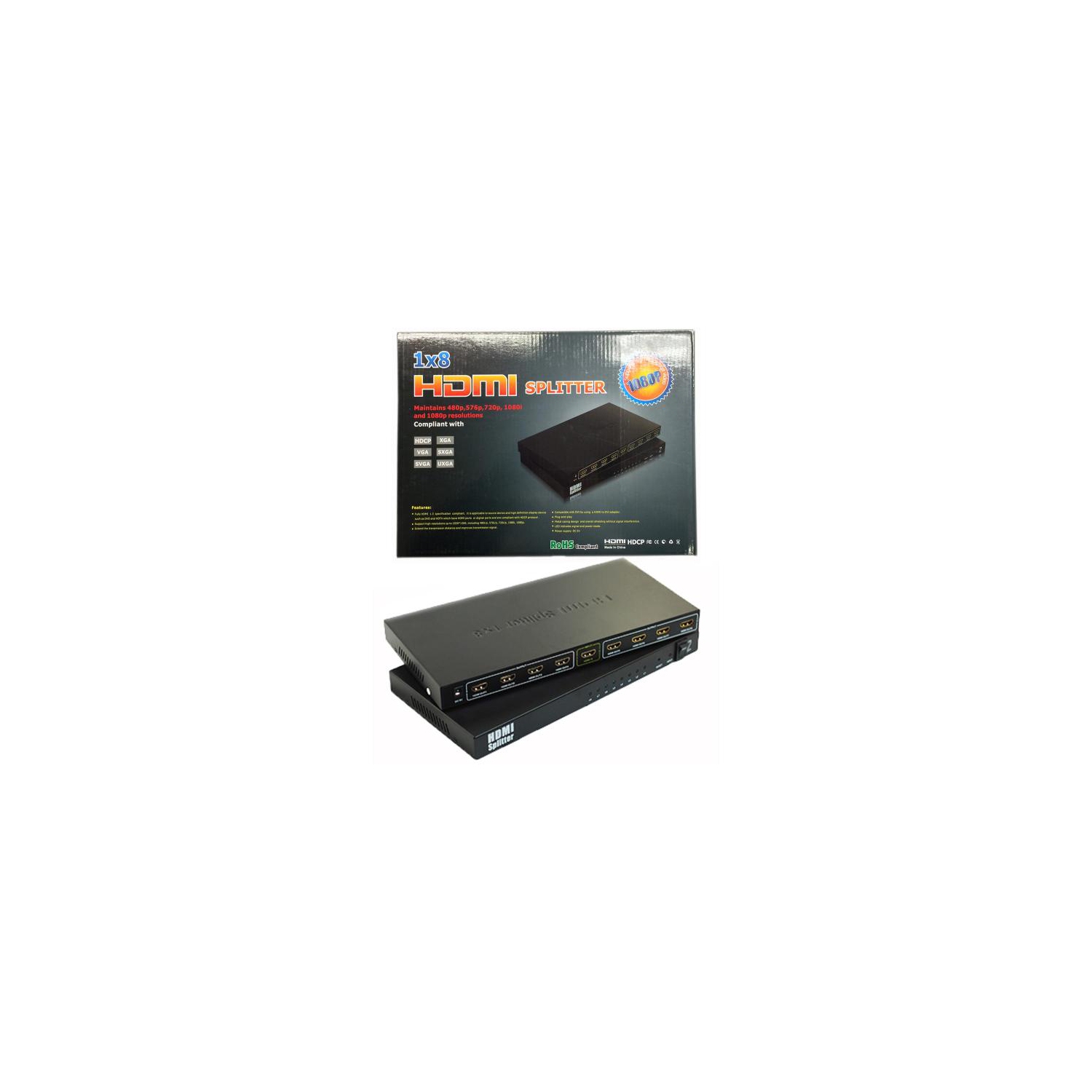 8 Port HDMI Splitter