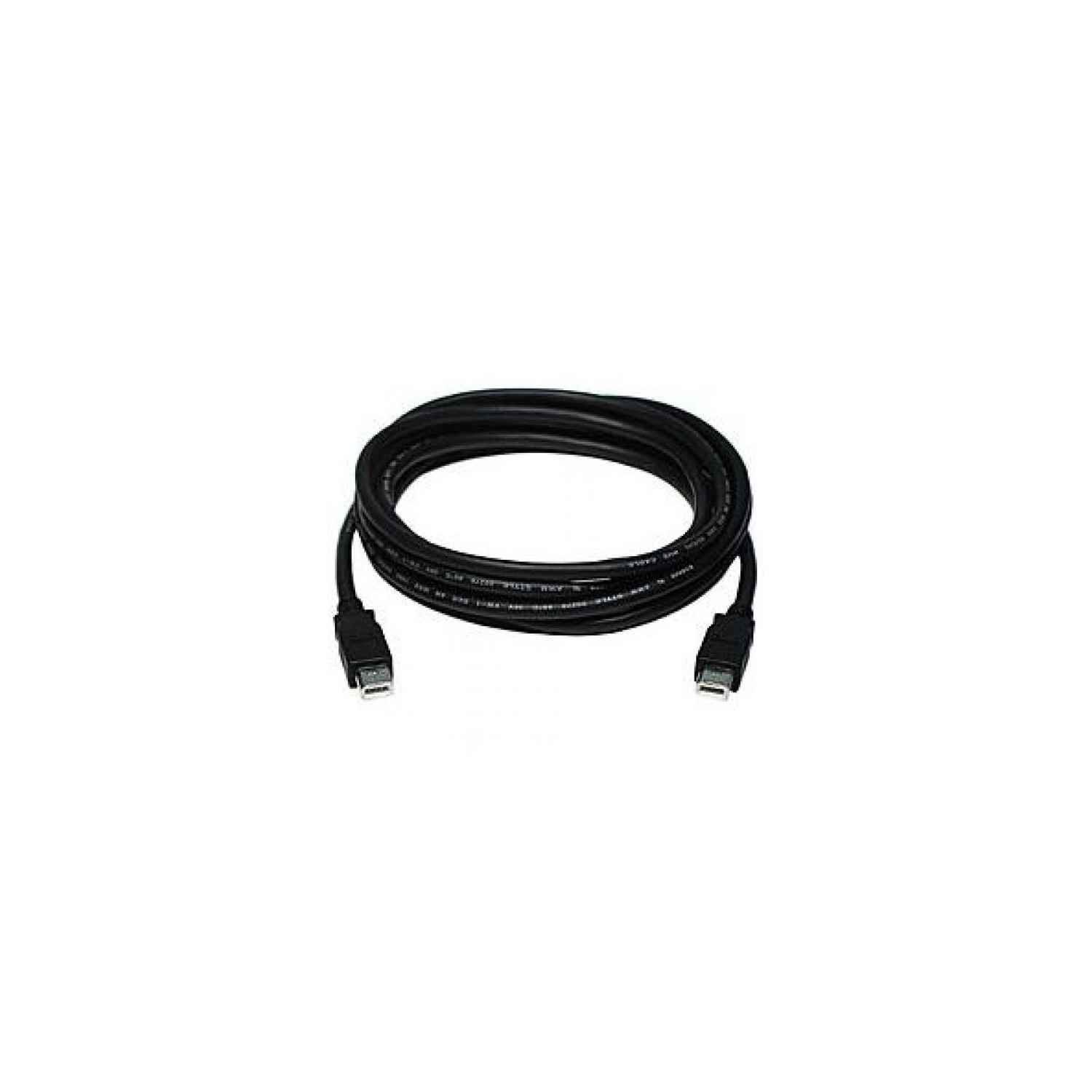 Câble FireWire IEEE 1394 de 10 pi - 6 broches à 6 broches - TechCraft