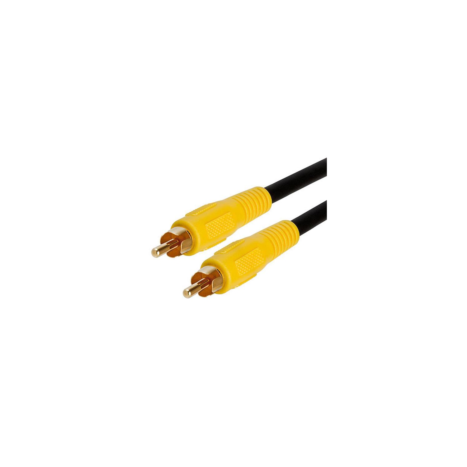 Câble audio numérique coaxial RCA de 6 pi – TechCraft