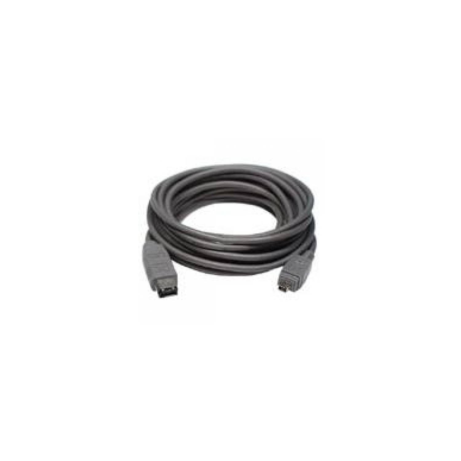 Câble firewire IEEE 1394 de 4 m, 6 broches à 4 broches, TechCraft