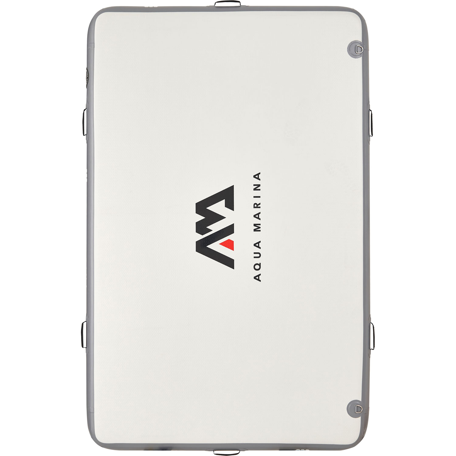 Aqua Marina 8 ft. Inflatable Island Air Platform - Grey/White