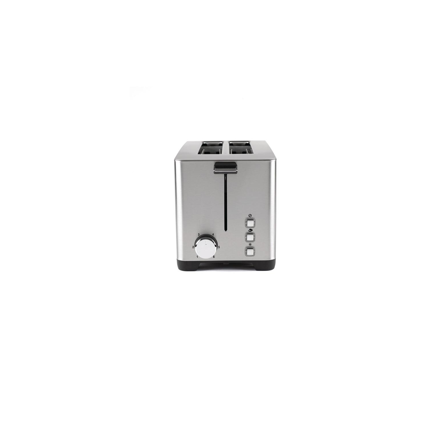 Salton ET1817 Long Slot Toaster Stainless Steel 4 Slice