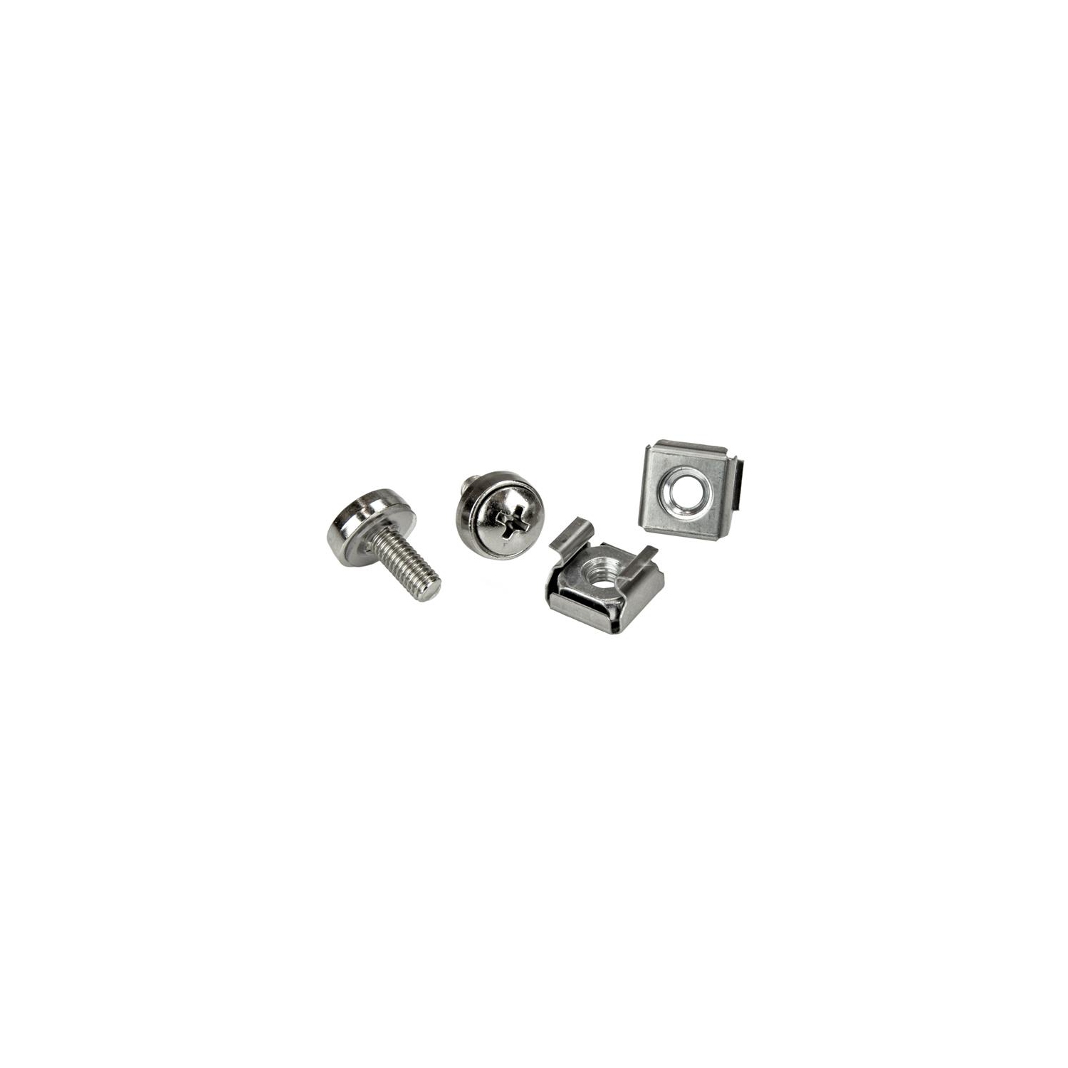 StarTech M5 Rack Screws and M5 Nuts - M5 Cage Nuts and Screws - 20 Pack