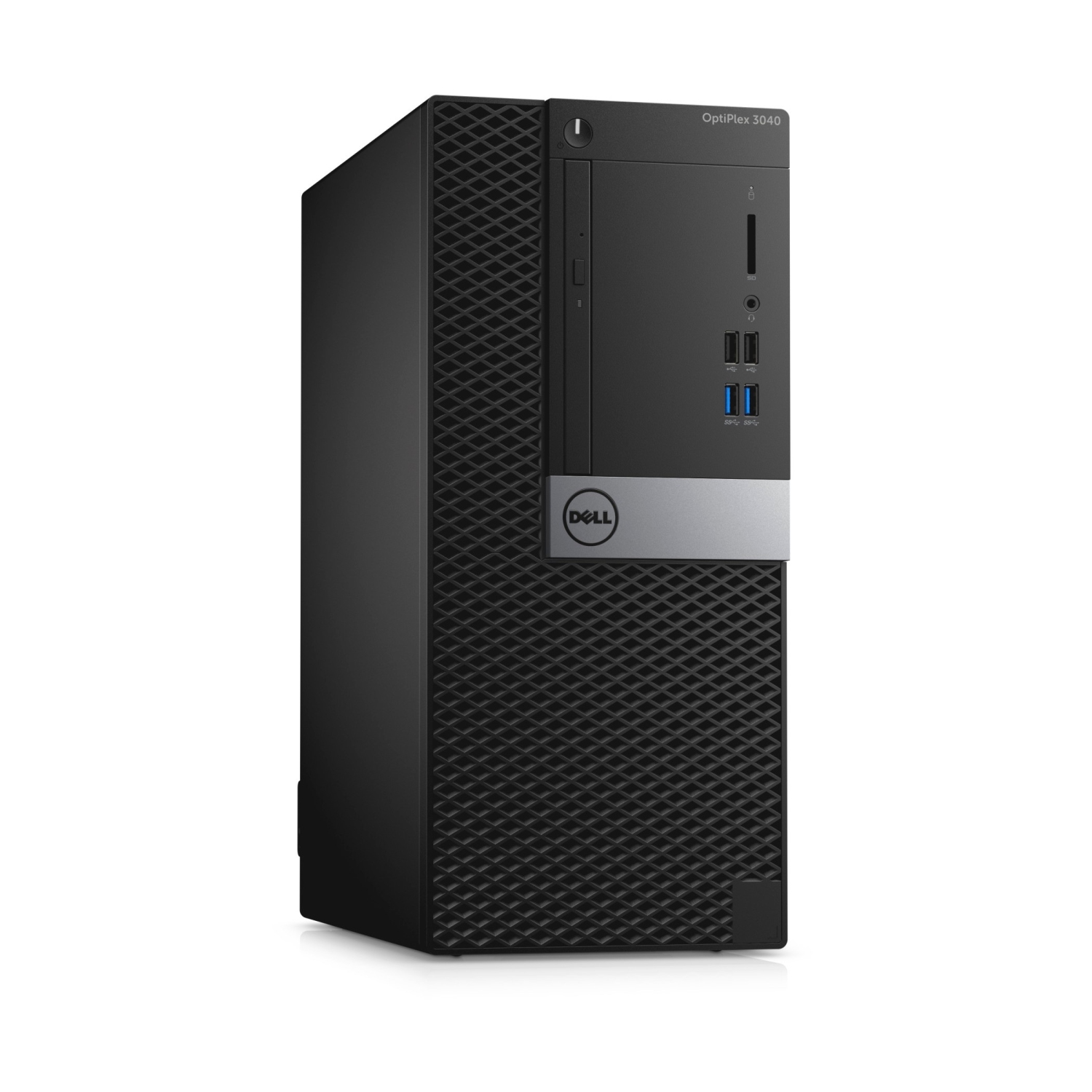 Refurbished (Good) - Dell OptiPlex 3040 Mini Tower, Intel Core i3 6100 3.7 GHz, 8 GB DDR3L RAM, 120 GB SSD + 2 TB, DVDRW, WiFi, Bluetooth 4.0, Windows 10 Home 64 Bit (EN/FR/ES)