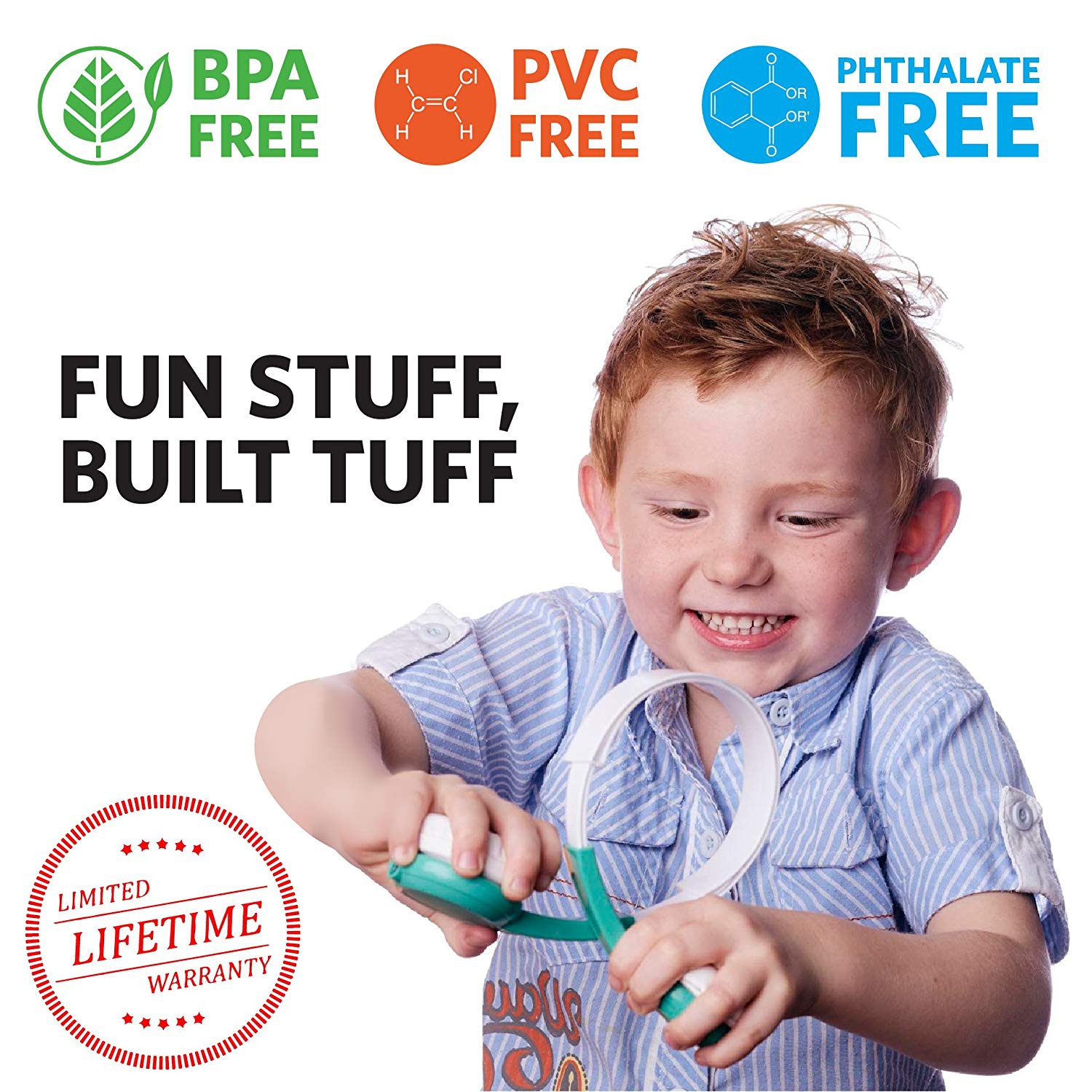 Volume Limiting Kids Headphones | Durable; Comfortable & Customizable | Built in Headphone Splitter