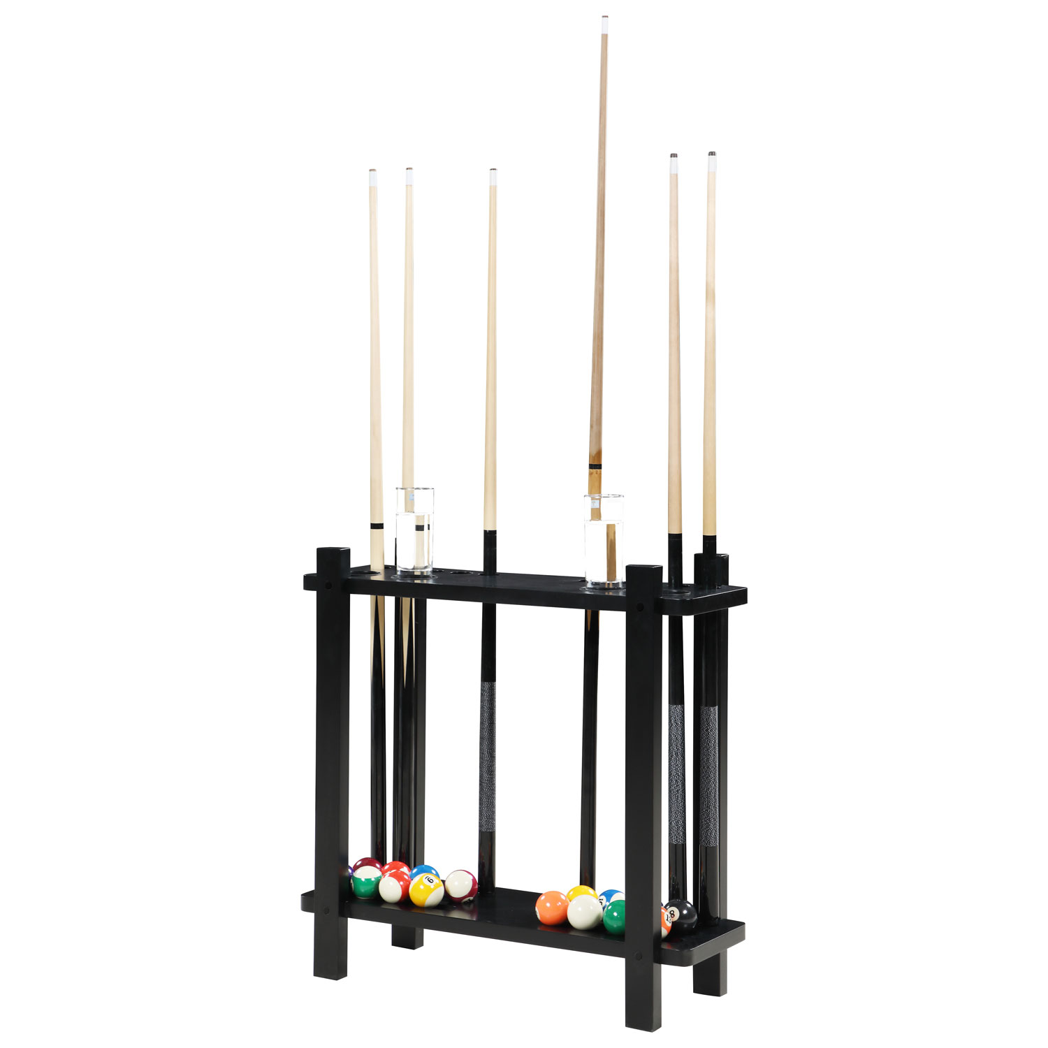 Support pour queues de billard Hathaway - Noir