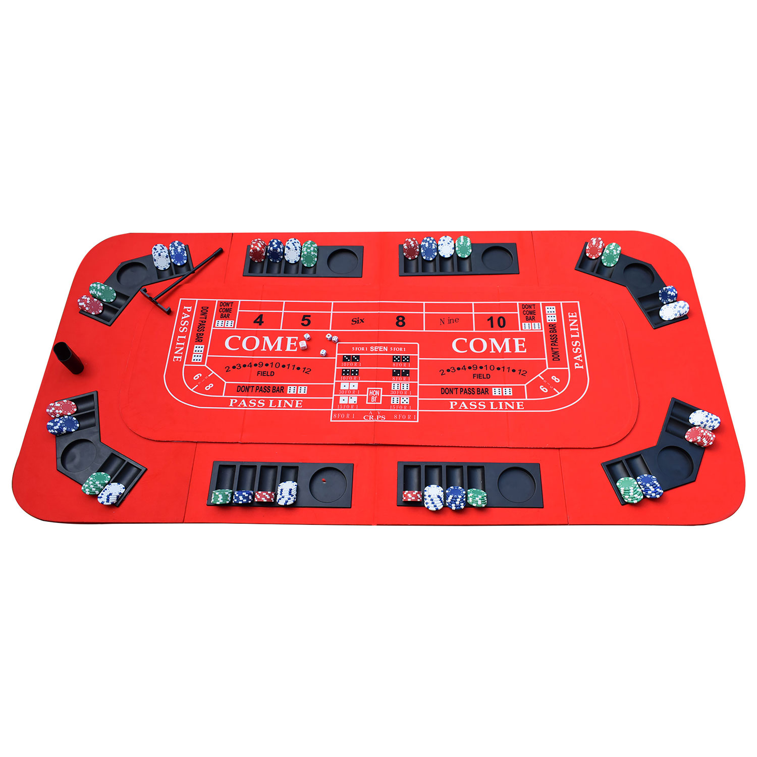 Hathaway No Limit 3-in-1 Portable Casino Tabletop