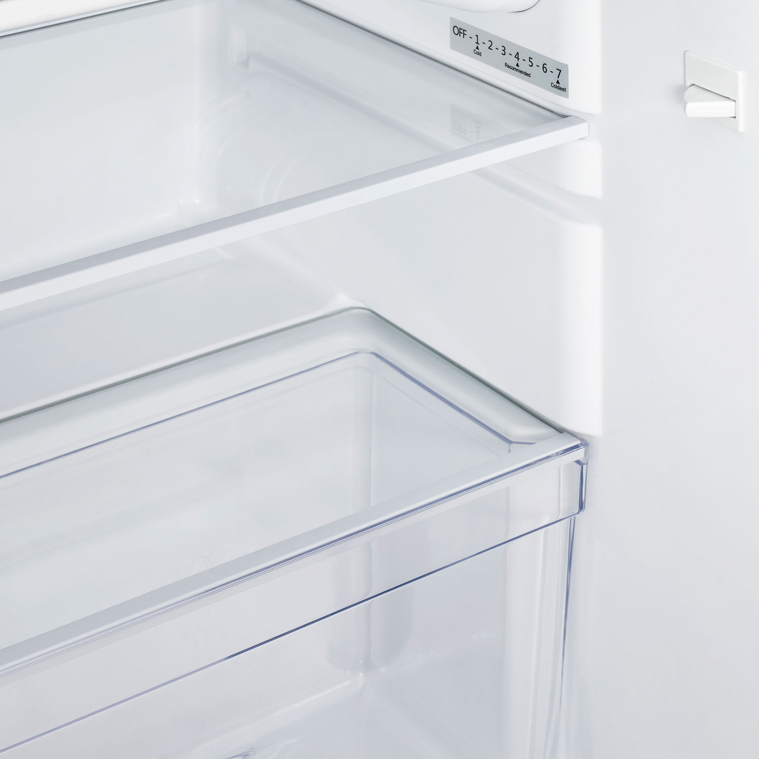 Insignia 3.0 Cu. Ft. Bar Fridge w/Top Freezer - Grey/Black - Only at Best Buy