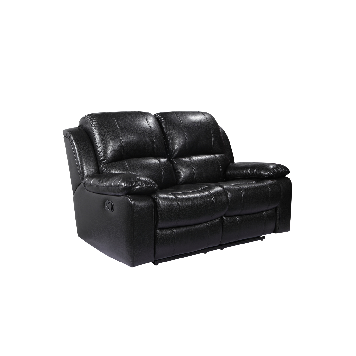 Alux A-Class Luxury Products Home Theatre: Elite Collection Air Leather Recliner Loveseat Only - Colour Black