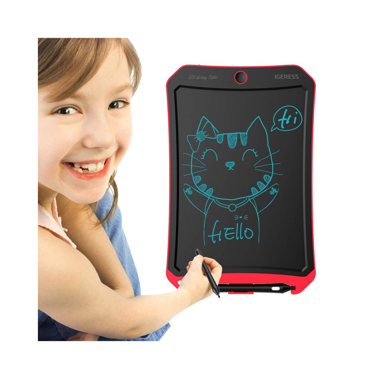 Newest 8.5-inch LCD Writing Tablet with Cool Robot Element Design Electronic Writing Board for Kids