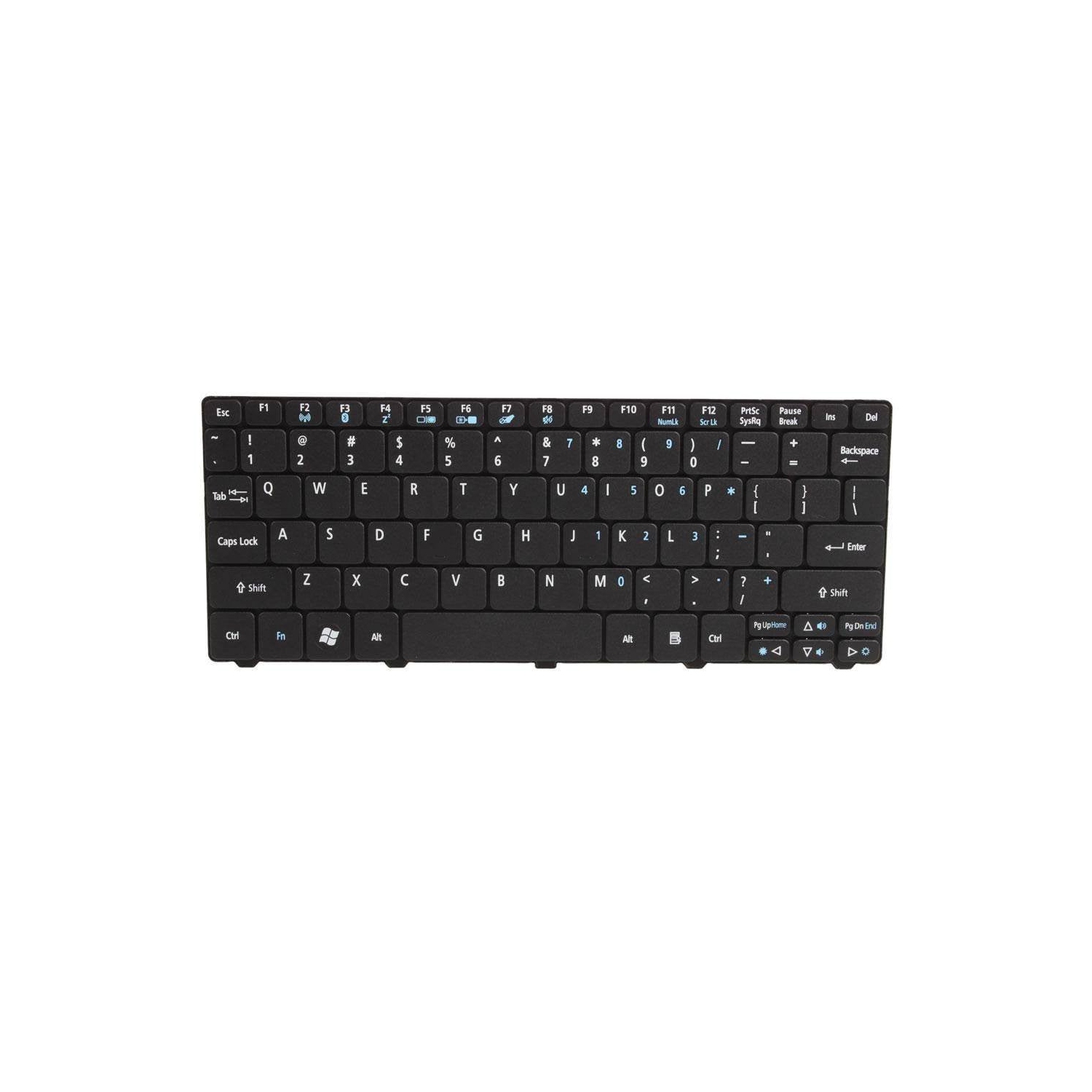 Nouveau clavier Aspire One M260 D270 d’Acer US anglais AEZE6R00010