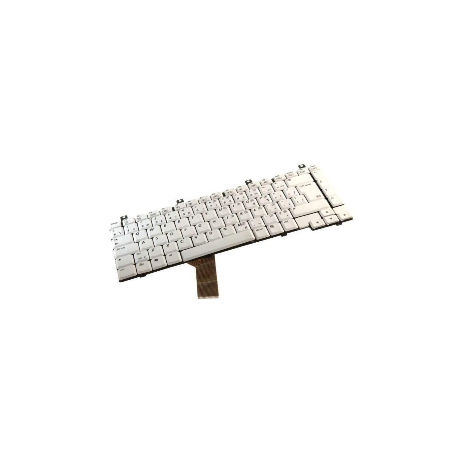 Clavier français canadien de remplacement gris clair pour les portables Compaq de HP