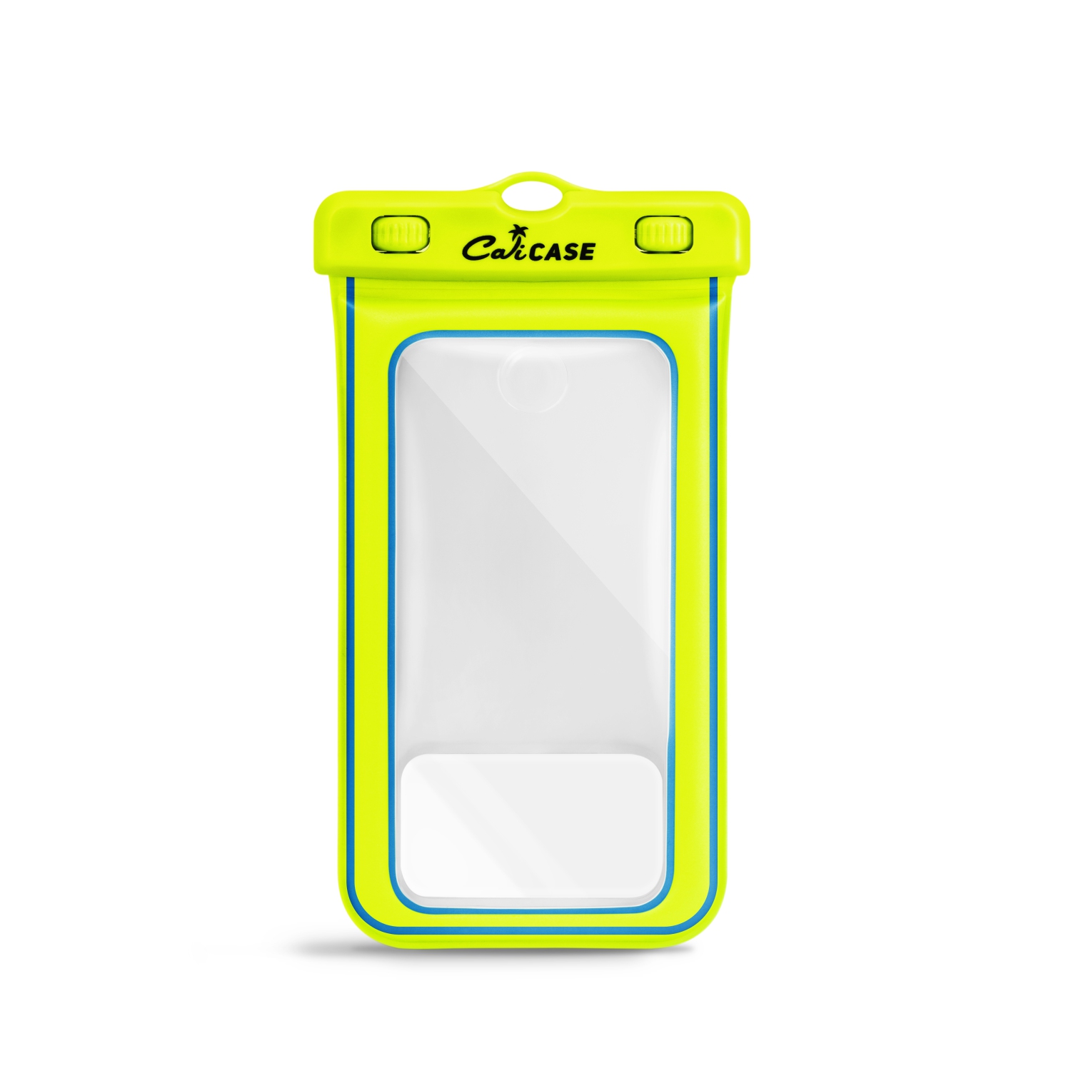 CaliCase Extra Large Waterproof Floating Case - Yellow Glow in Dark