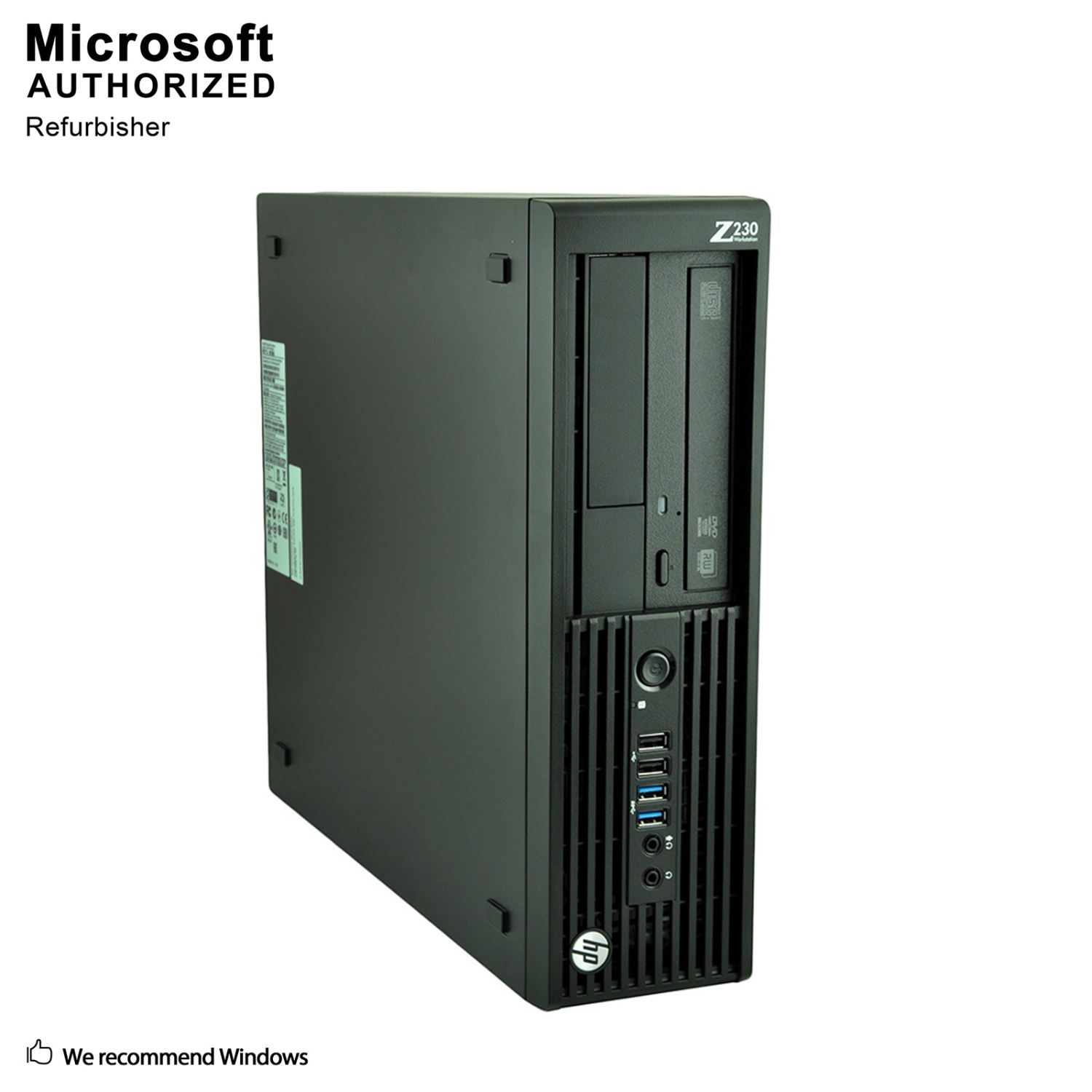 HP Workstation Z230 store Small Form Factor PC, Intel Quad Core i5-4590 3.3GHz