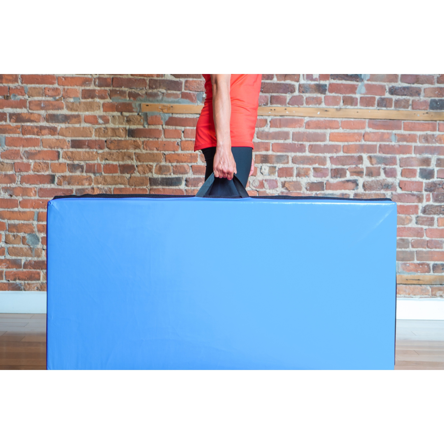 Tapis d'activité pliable 8&nbsp;pi de PRISP pour gymnastique, Tumbling & Fitness; pour la maison - 240x120 x 5&nbsp;cm / 8 x 4 x 2 po