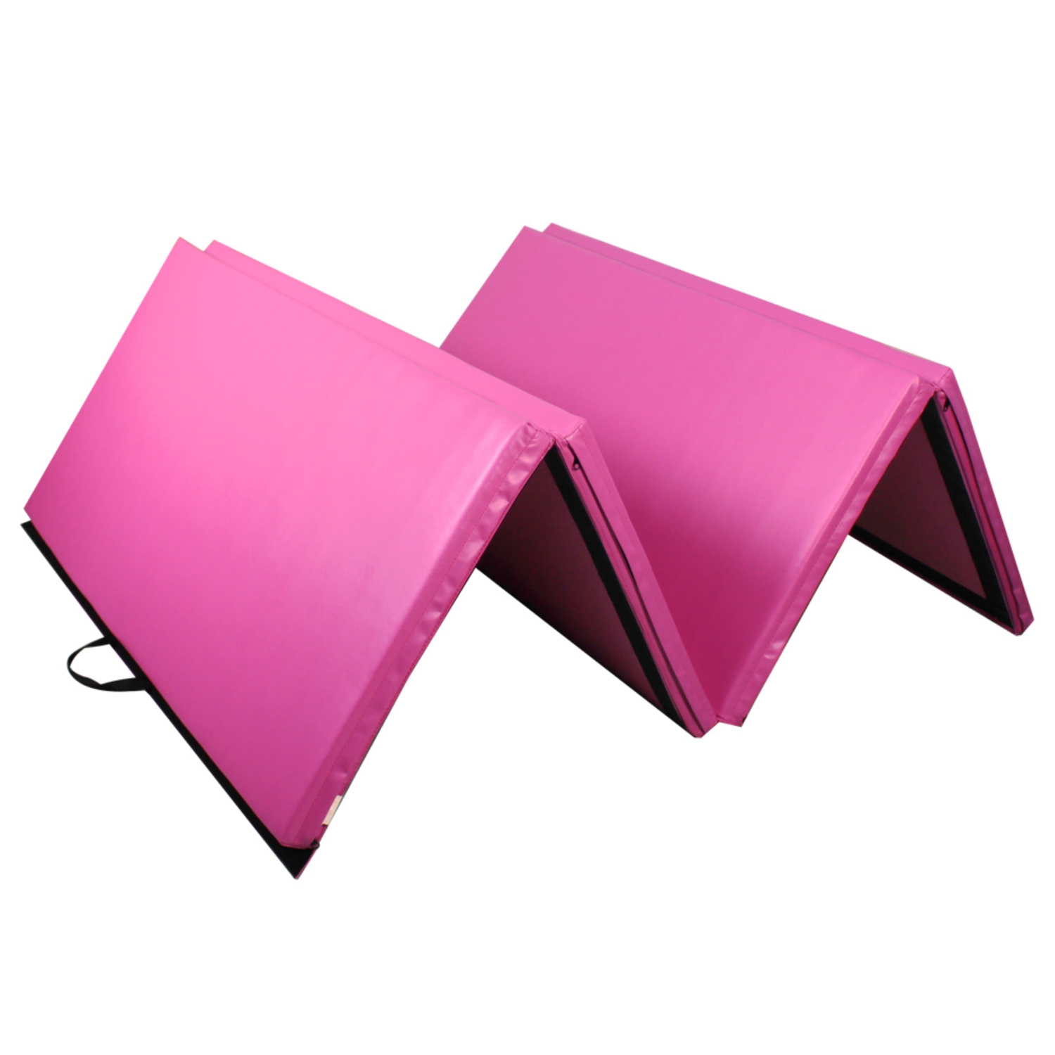 PRISP Folding 10ft Gym Mat for Gymnastics, Tumbling & Fitness; for Home 300x120x5cm / 10' x 4' x 2"