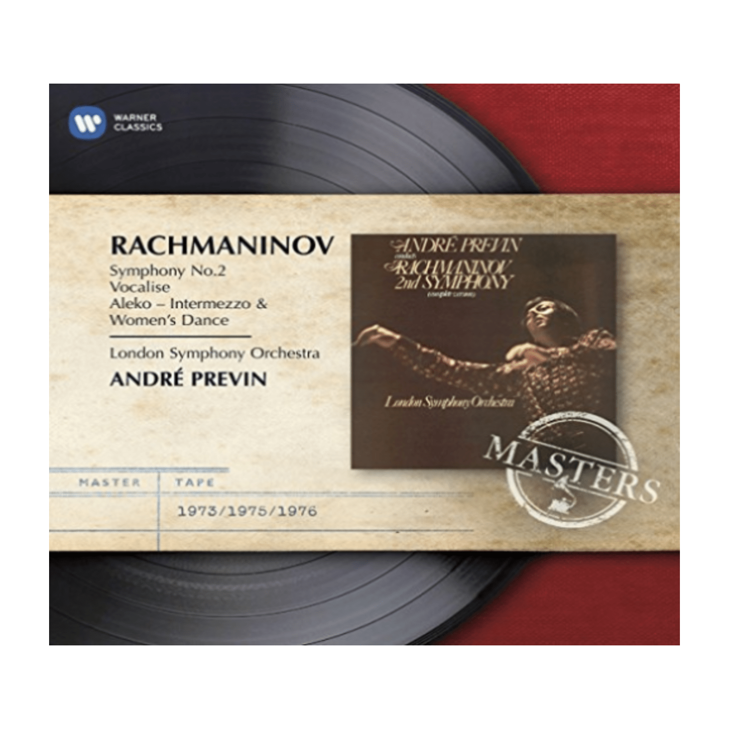 RACHMANINOV: SYMPHONY NO. 2 - PREVIN, ANDRE [CD]