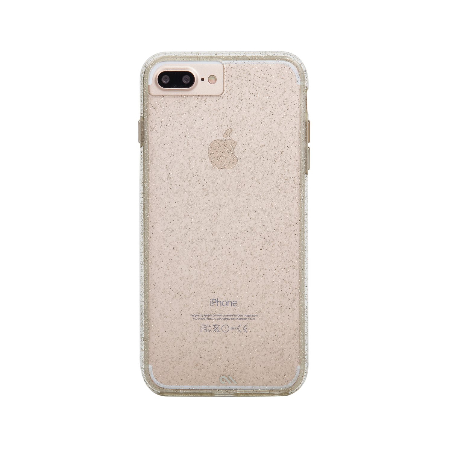 Case-Mate Sheer Glam Case for iPhone 6s Plus/7 Plus/8 Plus - Champagne