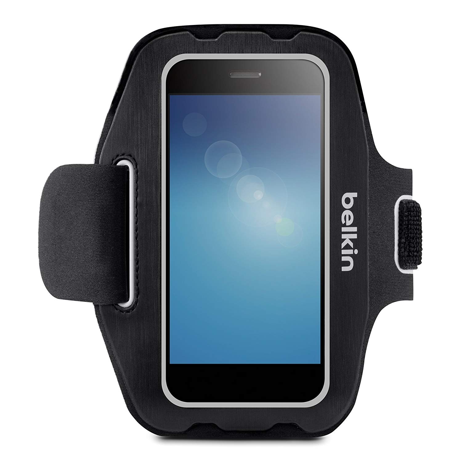 Belkin Sport-Fit Plus Carrying Case (Armband) for iPhone 6 - Blacktop, Overcast