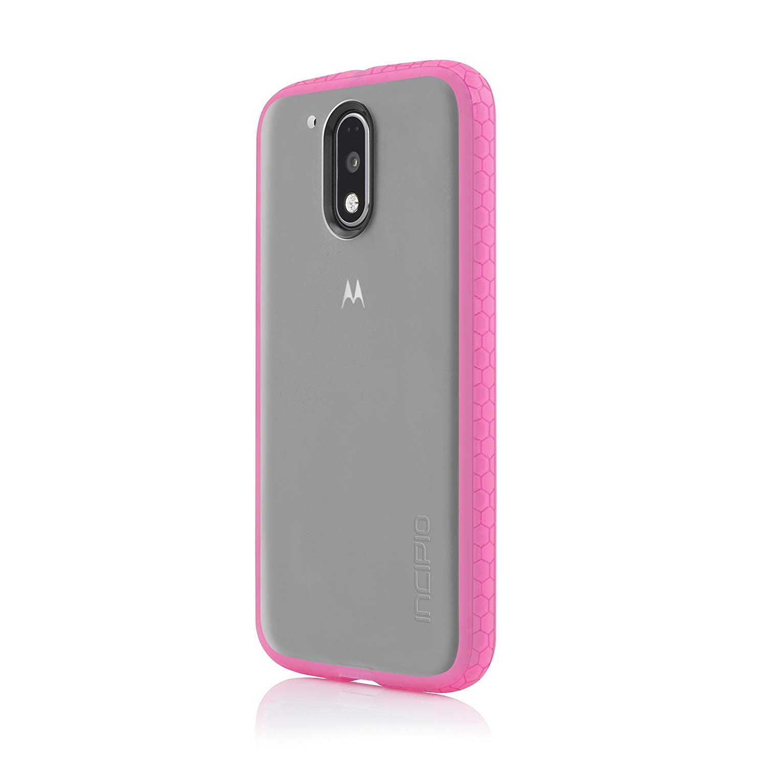 Incipio DualPro Case for Motorola Moto G4 & Moto G4 Plus - Retail Packaging - Frost Pink