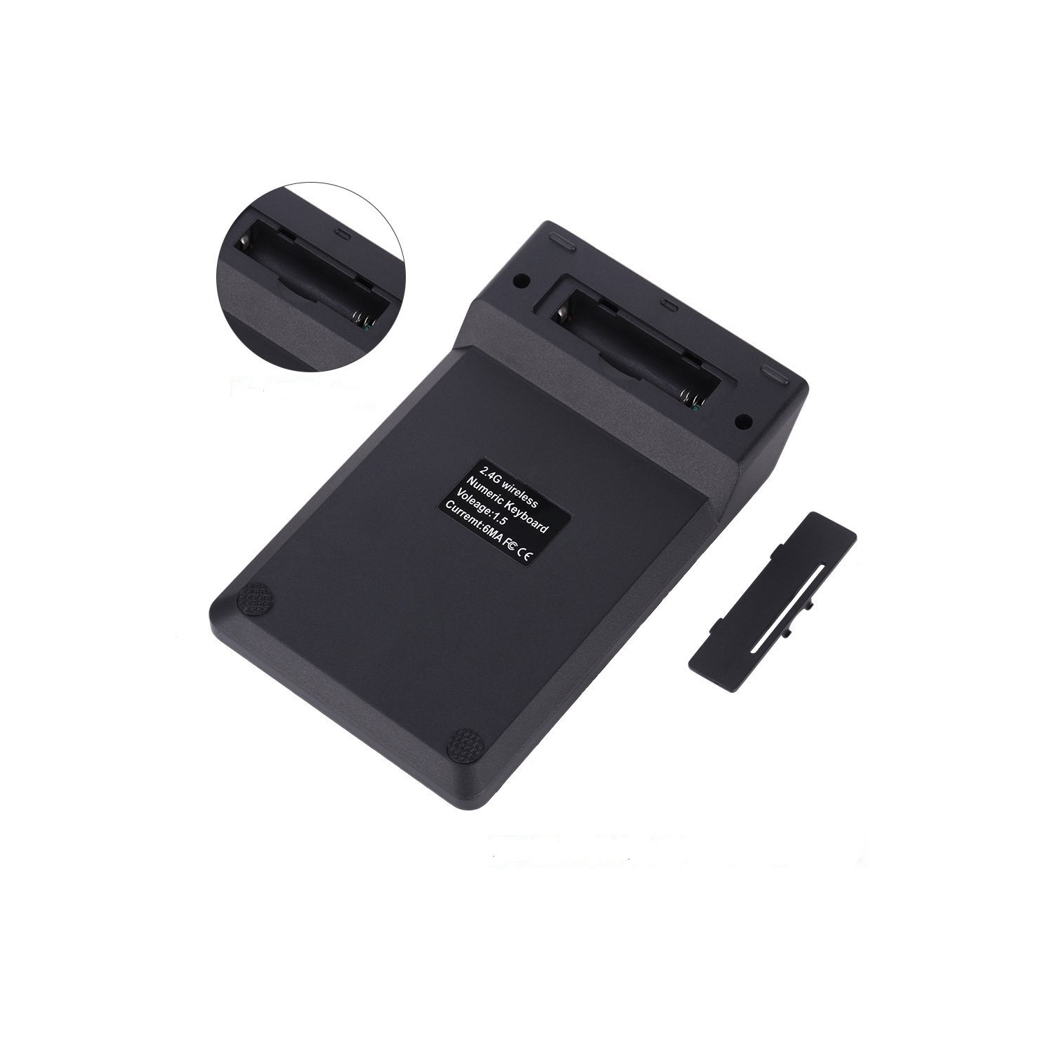 Pavé numérique sans fil à pavé numérique sans fil 18 touches 2,4 GHz d’axGear