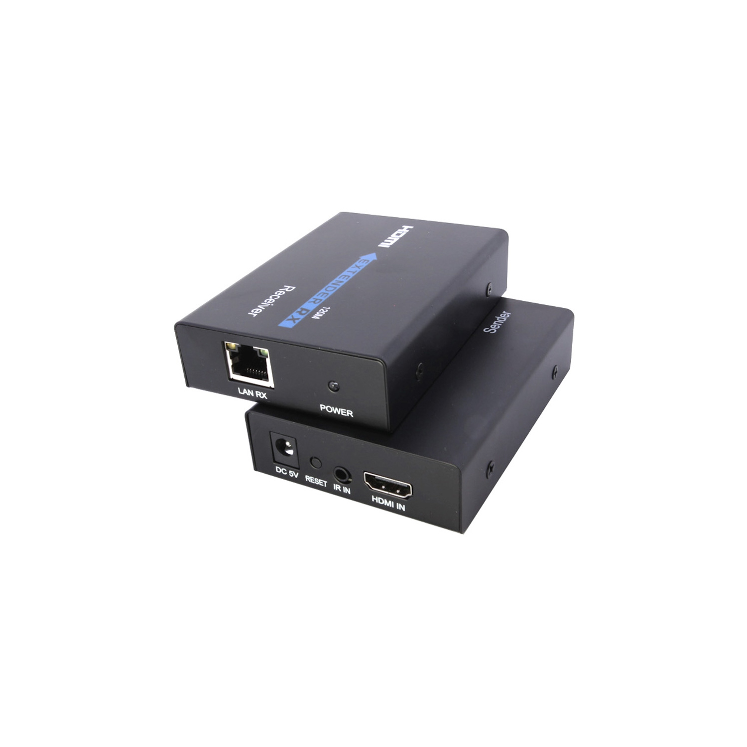 axGear HDMI Over Lan / TCP/IP Router Network IR Cat5e Cat6 RJ45 Ethernet Lan 120M 400Ft