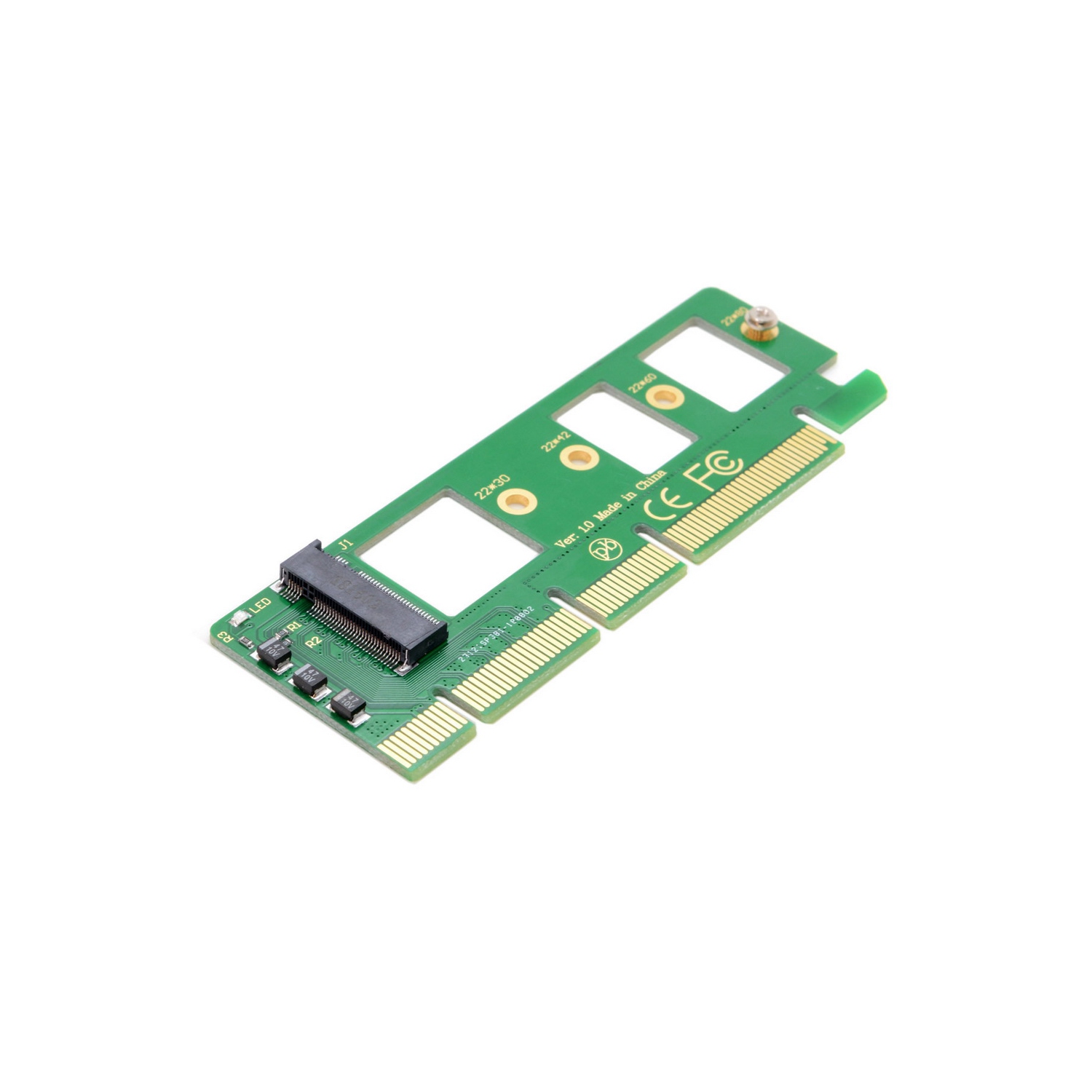 axGear M.2 NVMe SSD NGFF TO PCI-E Adapter M-Key Interface Card M2 to PCI-Express