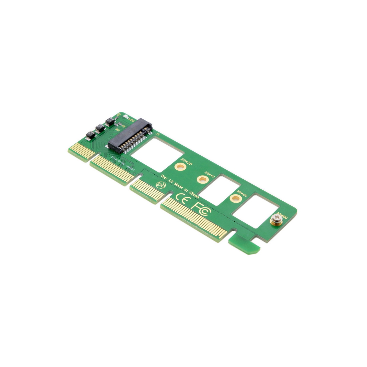 axGear M.2 NVMe SSD NGFF TO PCI-E Adapter M-Key Interface Card M2 to PCI-Express