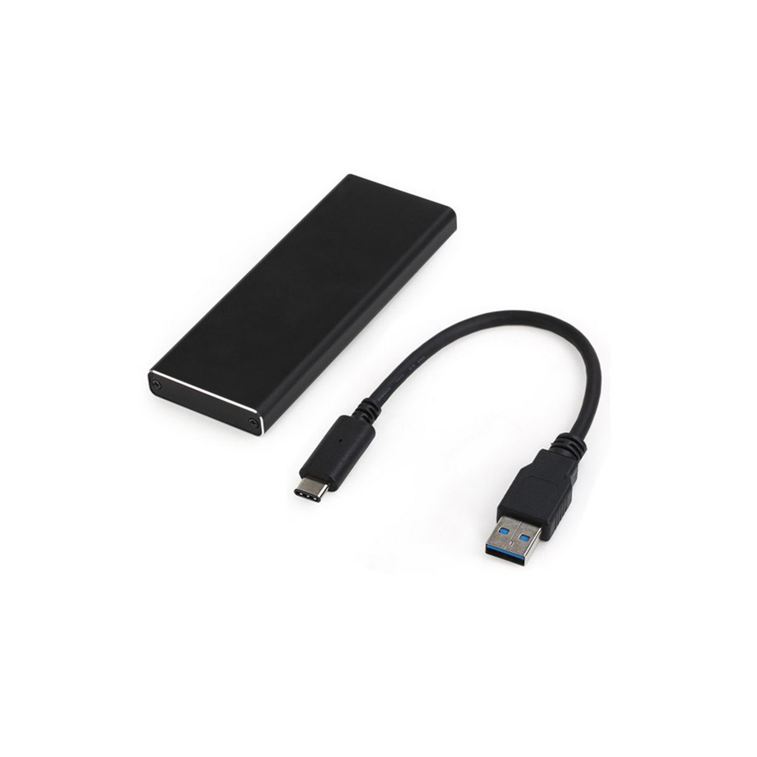 axGear M.2 NGFF SSD to USB-C External Enclosure USB 3.1 Type C Converter Adapter Stick