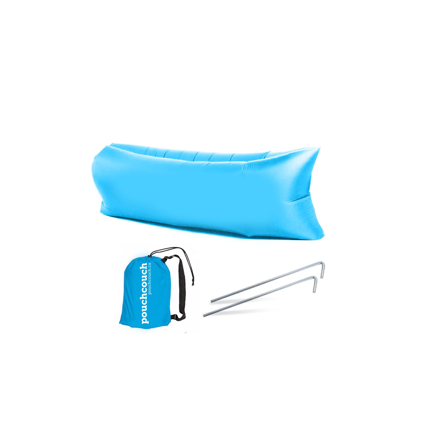 Canapé gonflable avec chaise longue facile à utiliser avec sac de transport