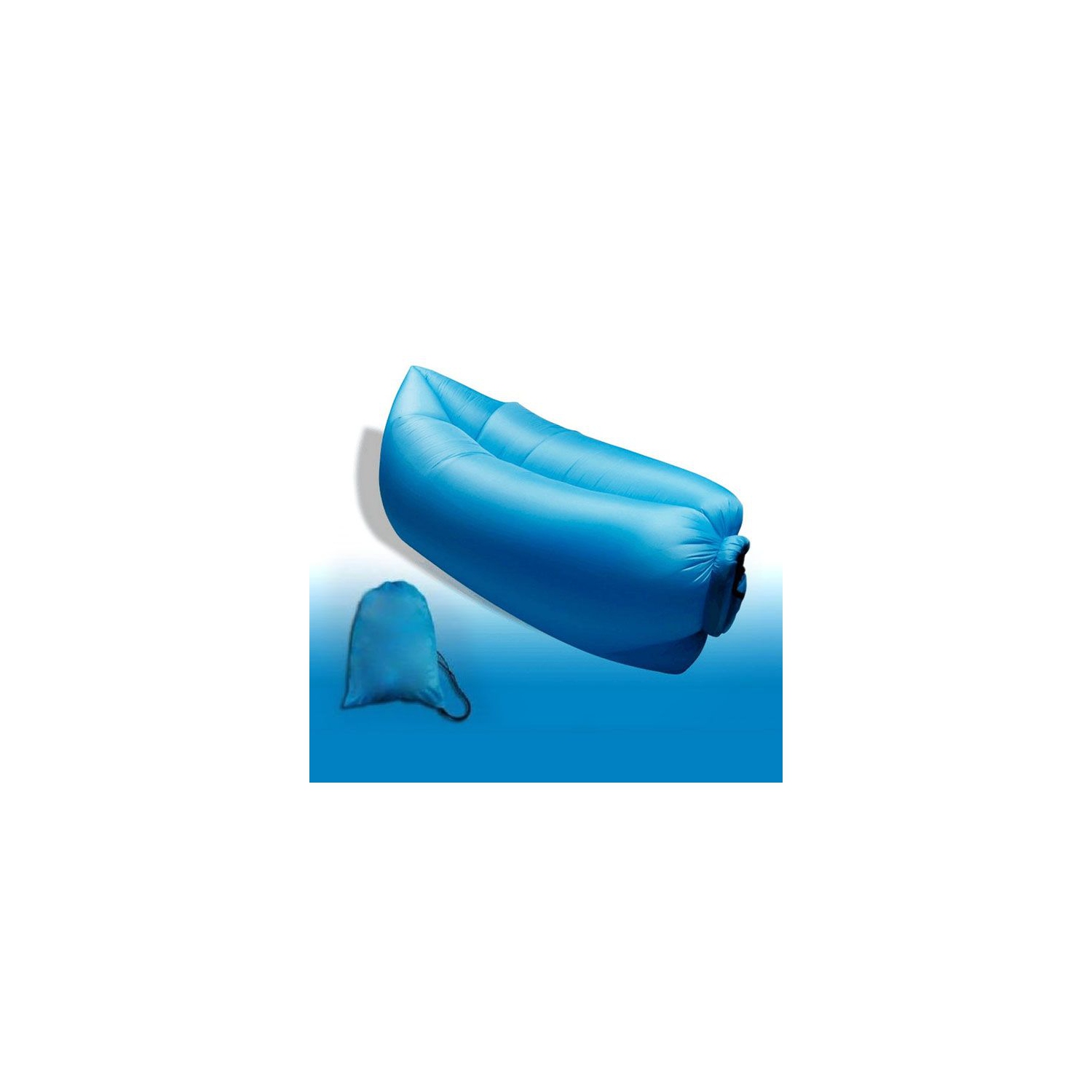 Canapé gonflable avec chaise longue facile à utiliser avec sac de transport