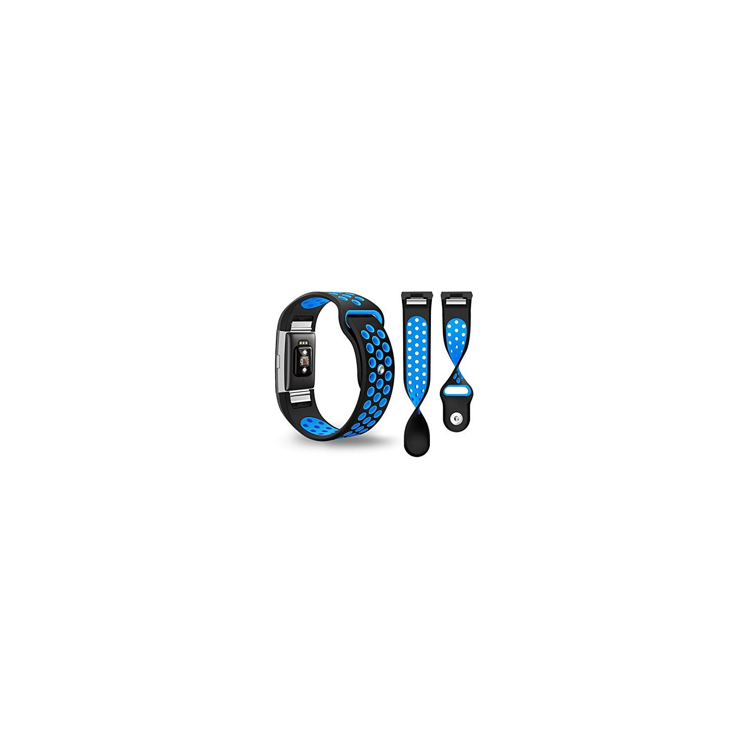 Fitbit Charge 2 Bands, Silicone Bracelet Strap Replacement Band for Fitbit Charge 2