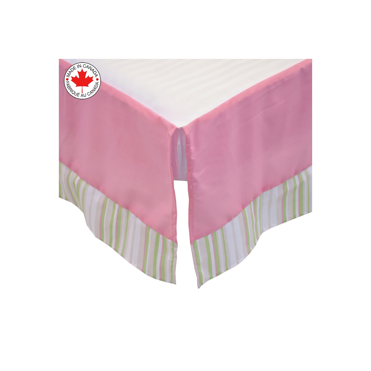 Bebelelo - 5 pieces bedding for baby - pink and green with a Sheep pattern