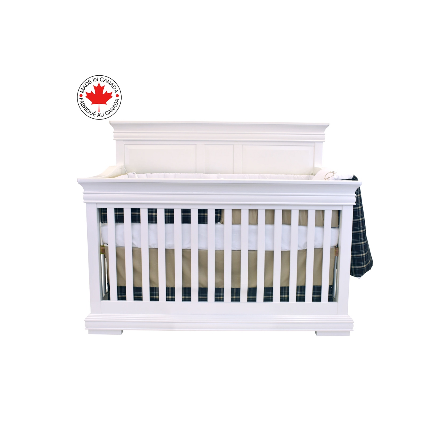 Bebelelo - 5 pieces bedding for baby – navy blue and brown with a Sheep pattern