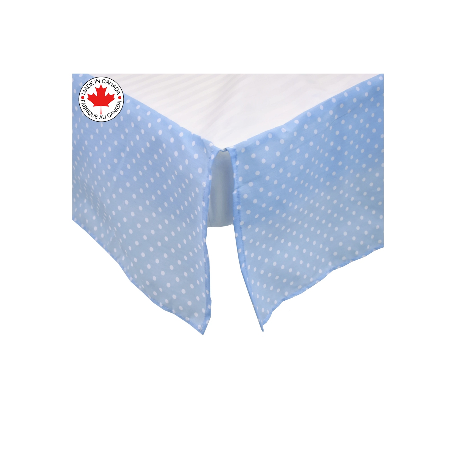 Belelo - 5 pièces de literie pour bébé - bleu et blanc avec un motif de mouton