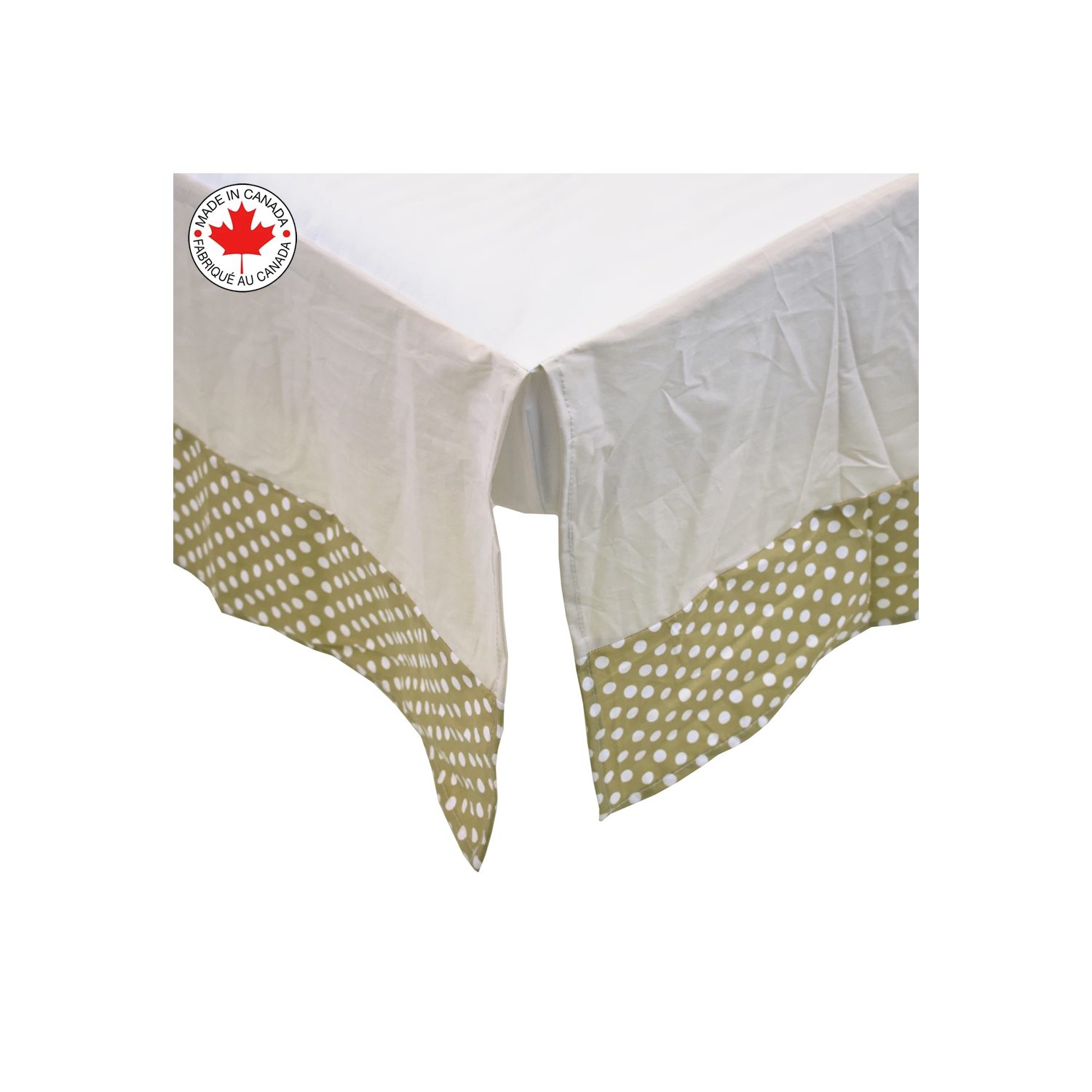 Belelo - 5 pièces de literie pour bébé - beige et blanc avec un motif d’éléphant