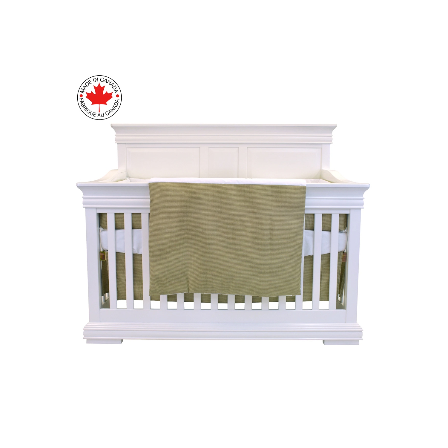 Bebelelo - 5 pieces bedding for baby - beige and white with a Sheep pattern