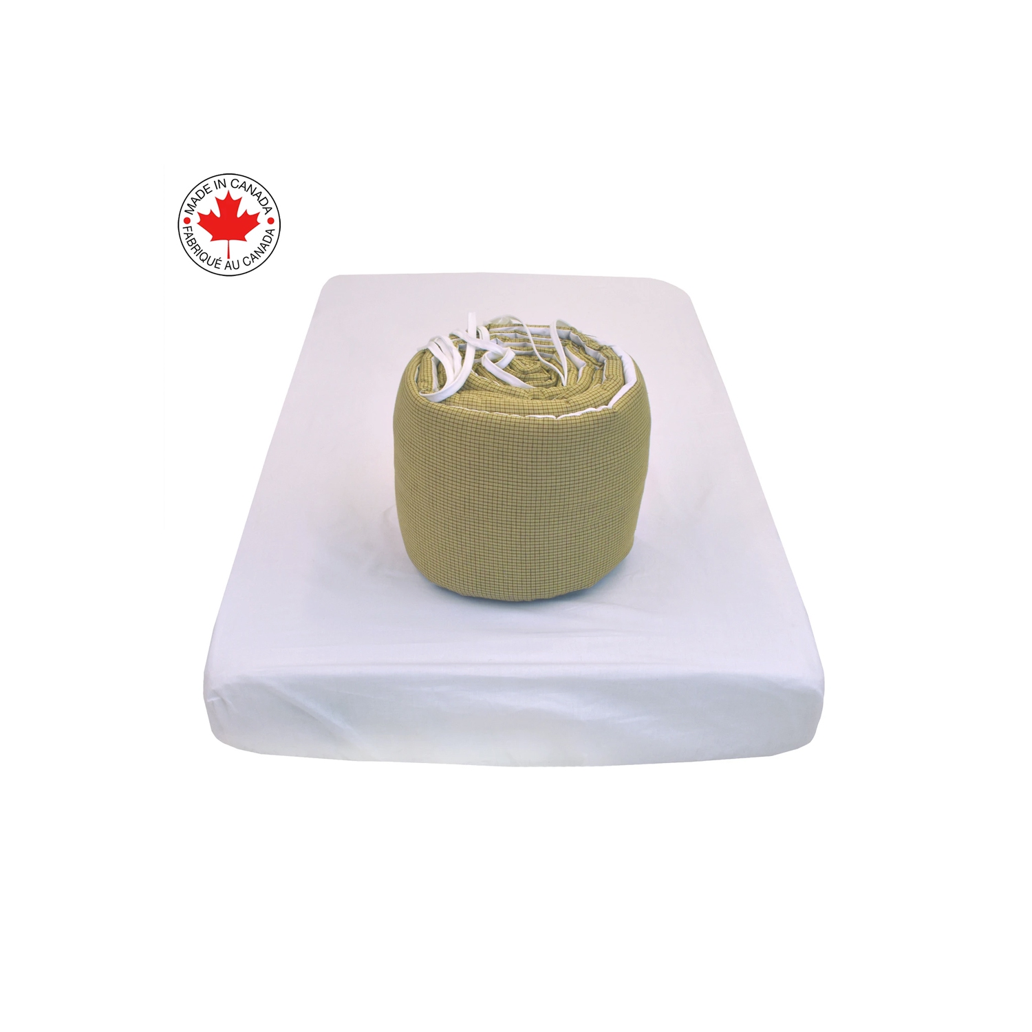 Bebelelo - 5 pieces bedding for baby - beige and white with a Sheep pattern