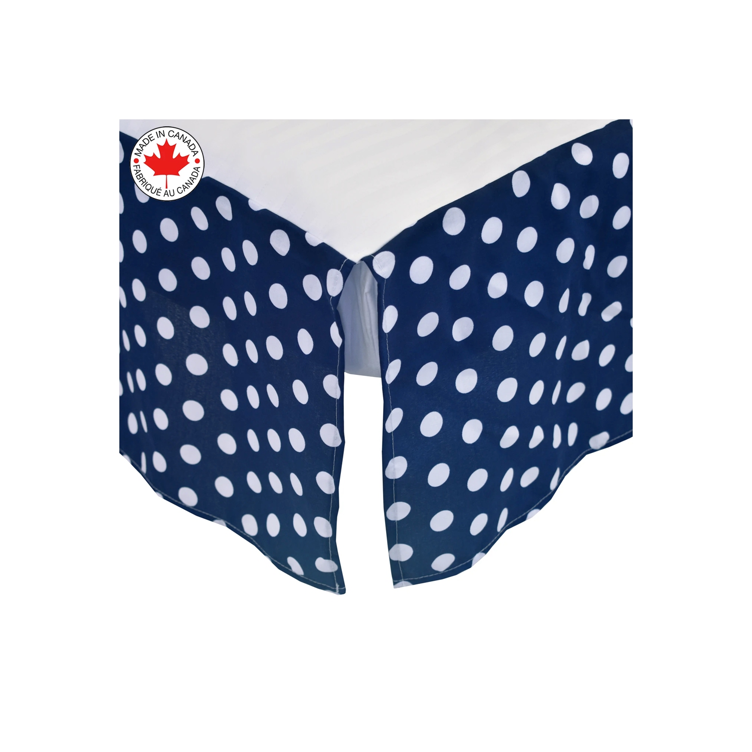 Bebelelo - 5 pieces bedding for baby – navy blue and white with an Elephant pattern