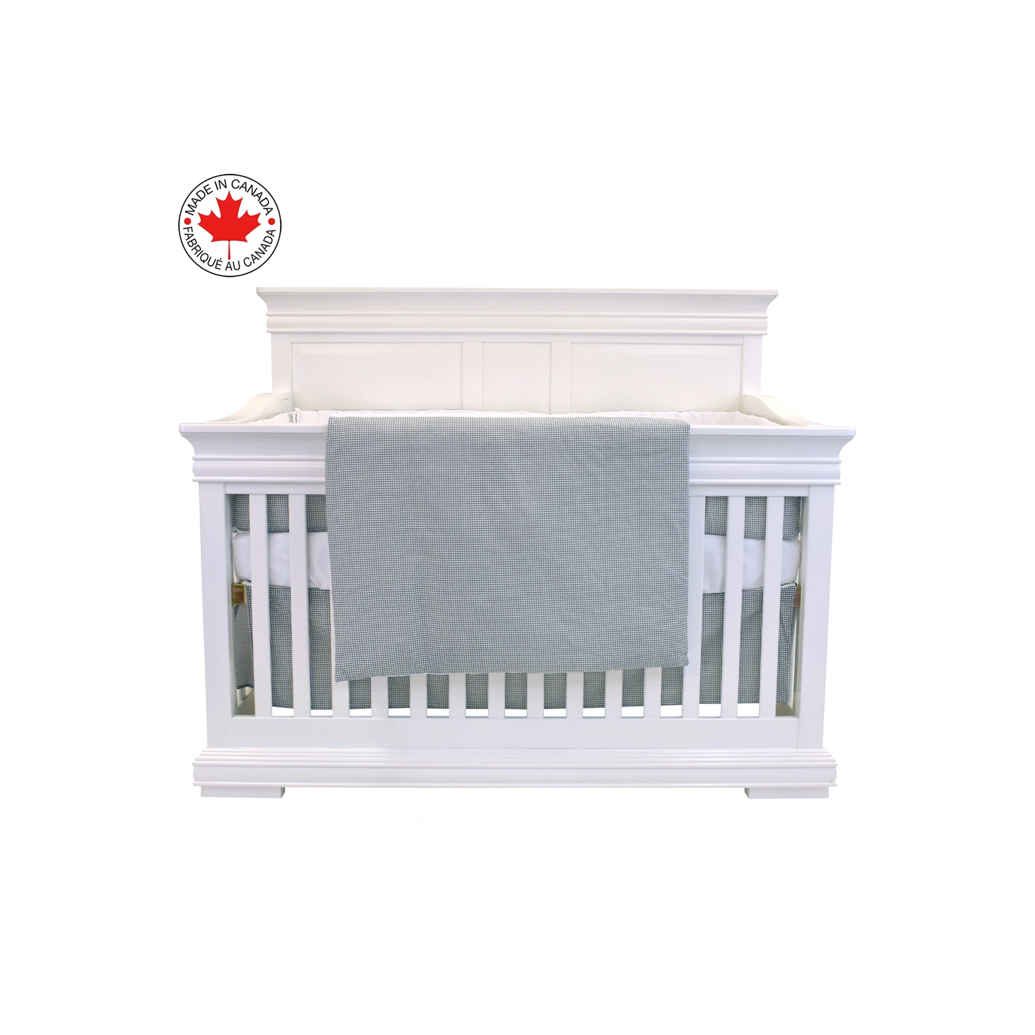 Bebelelo - 5 pieces bedding for baby - grey and white with a Sheep pattern