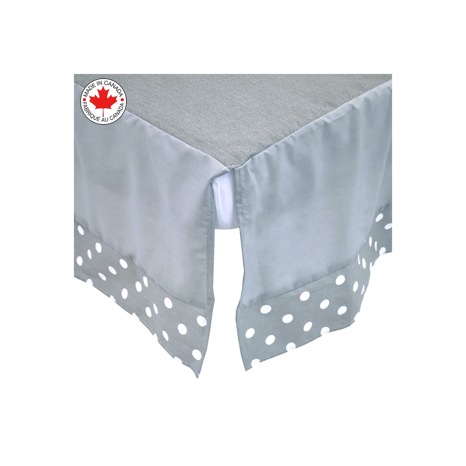 Belelo - 5 pièces de literie pour bébé - gris et blanc avec un motif de mouton