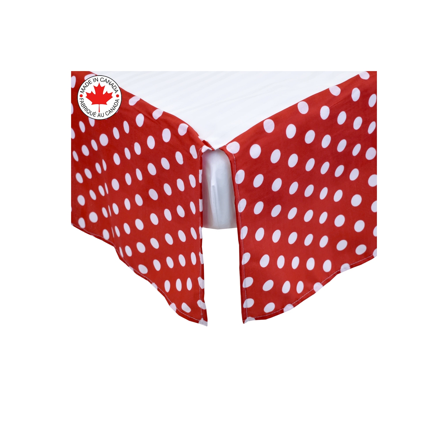 Bebelelo - 5 pieces bedding for baby - red and white with a Ladybug pattern